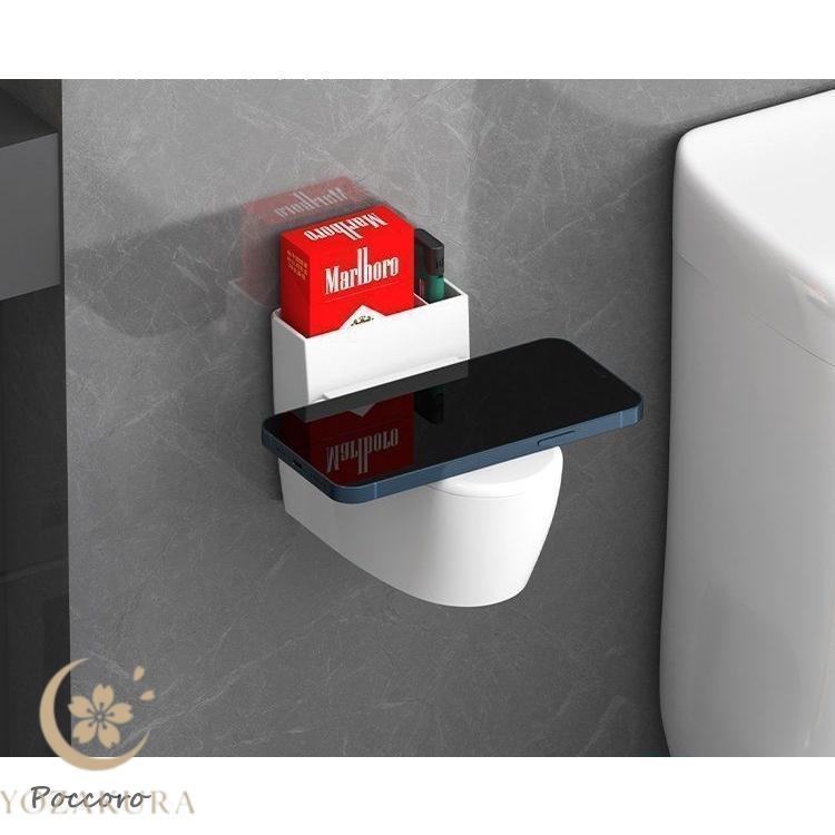 灰皿 卓上 机上 トイレ型 蓋付き タバコ収納 ライター収納 ユニーク