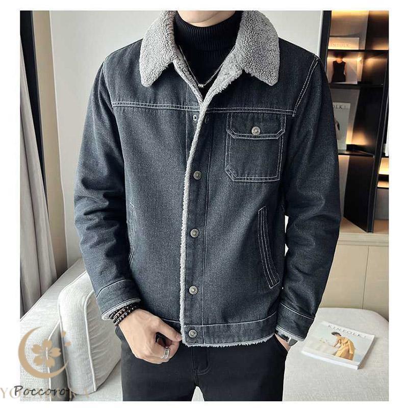 デニムジャケット メンズ 裏ボア デニムコート ボアジャケット Gジャン