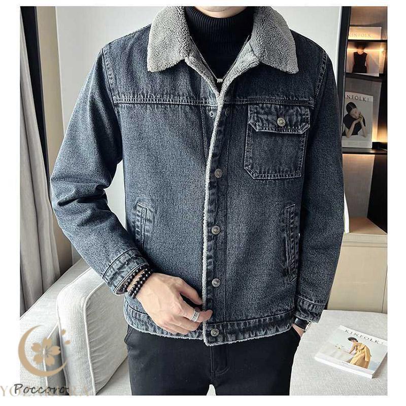 デニムジャケット メンズ 裏ボア デニムコート ボアジャケット Gジャン