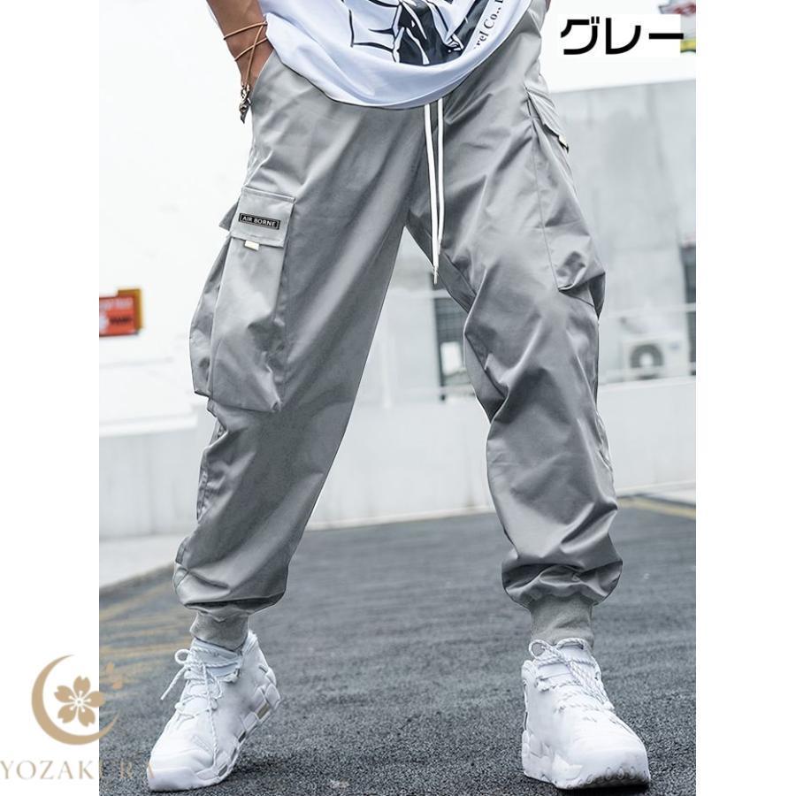カーゴパンツ メンズ ジョガーパンツ ワークパンツ ロング丈 ロング