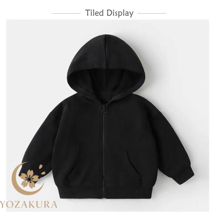 アウター 男の子 子供服 春 フード付き 140 スウェット パーカー