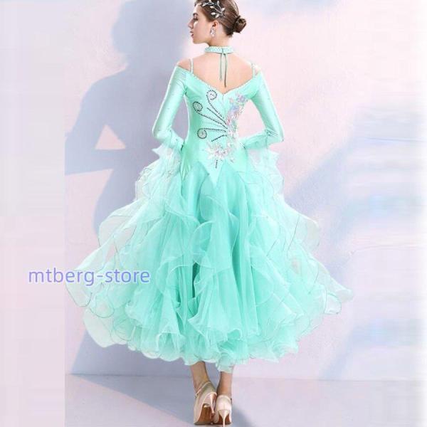 社交ダンスドレス モダンダンス レッスン着 ラテンダンス フラメンコ