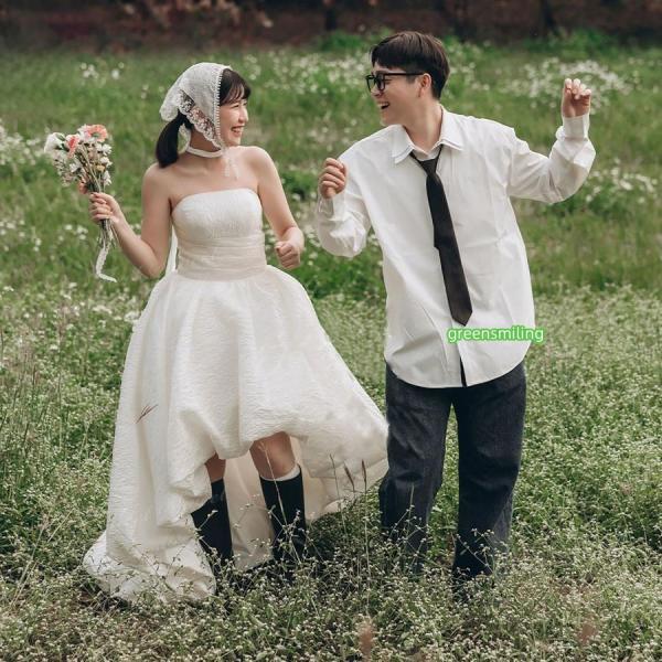 ウェディングドレス ミニ ショート丈 ミニドレス バルーン 二次会 結婚