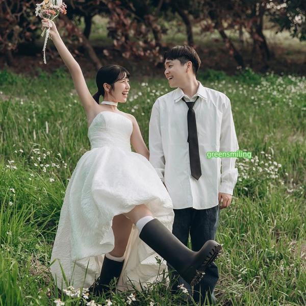 ウェディングドレス ミニ ショート丈 ミニドレス バルーン 二次会 結婚