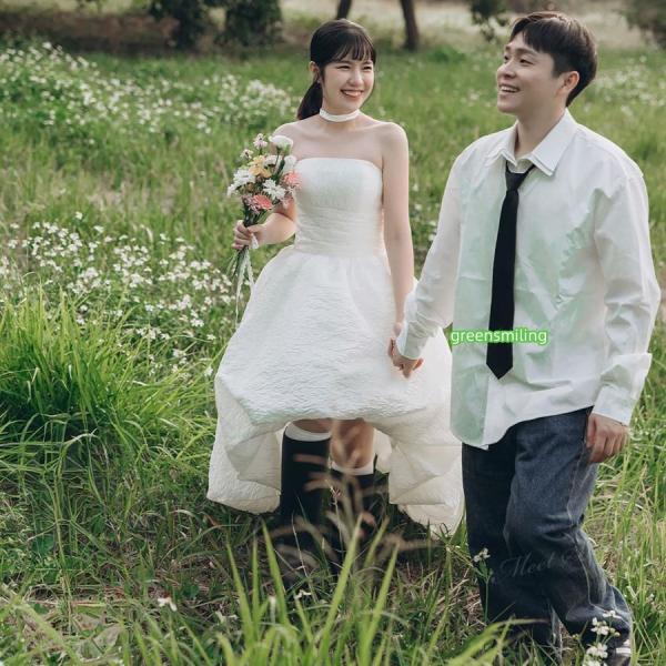 ウェディングドレス ミニ ショート丈 ミニドレス バルーン 二次会 結婚
