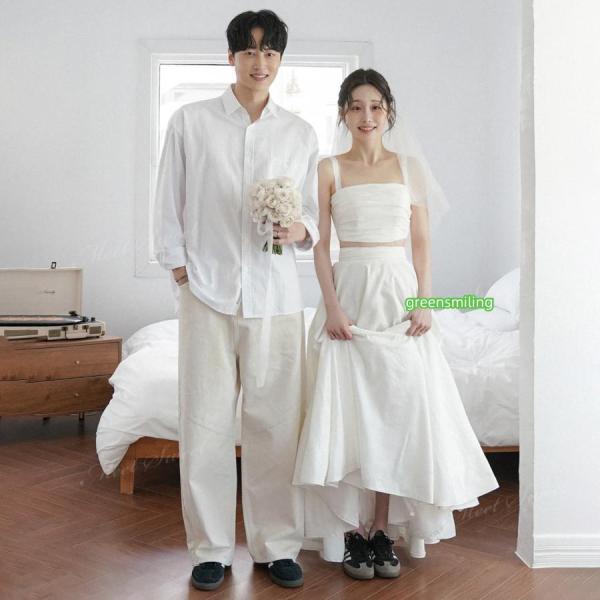 ウェディングドレス セパレート Aライン ロング 二次会 結婚式 披露宴