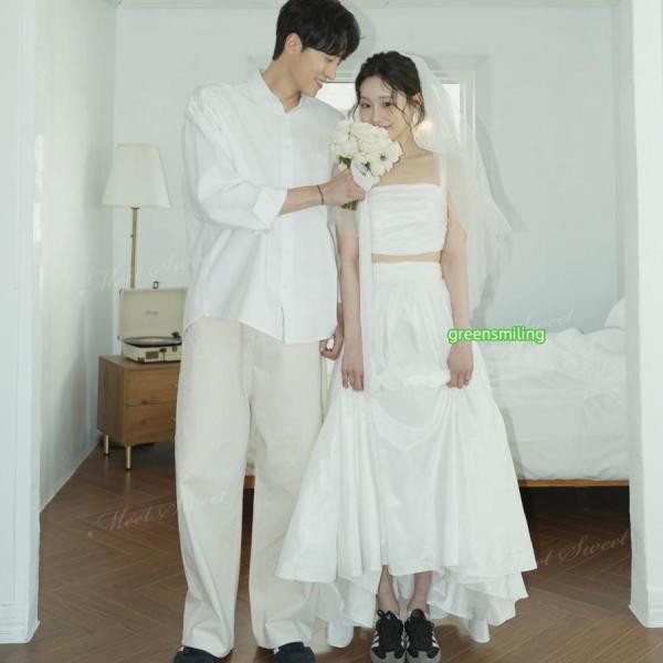 ウェディングドレス セパレート Aライン ロング 二次会 結婚式 披露宴 
