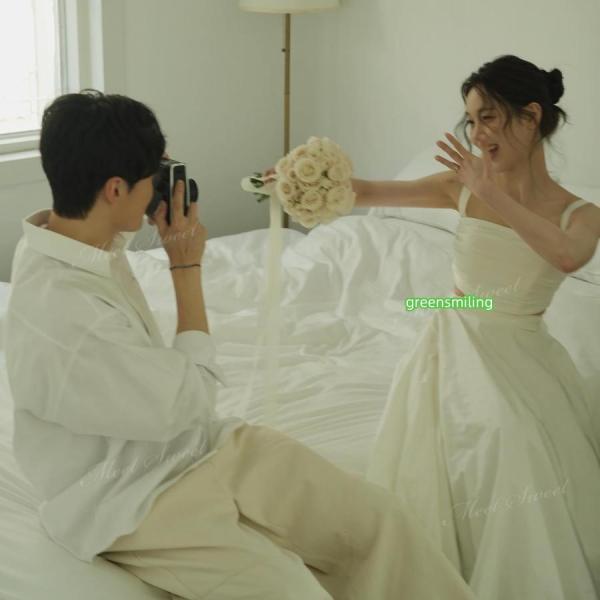 ウェディングドレス セパレート Aライン ロング 二次会 結婚式 披露宴