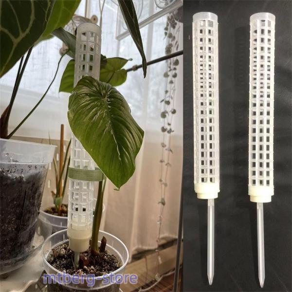 モスポール 支柱 4本セット 連結可 観葉植物 モンステラ プラスチック
