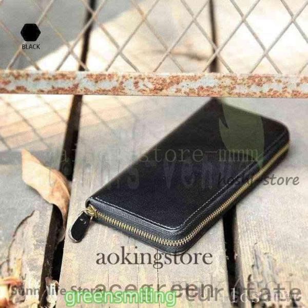 メンズ財布 長財布 ラウンドファスナー ヌメ革 ロングウォレット 栃木レザー 新品多機能栃木レザー長財布ヌメ革本革レザーメンズ財布大容量ロング