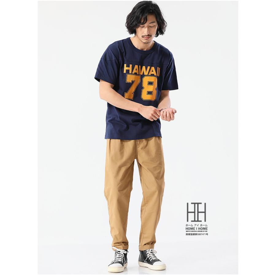tシャツ メンズ 半袖 ロゴt おしゃれ アメカジ 定番 HAWAII 78