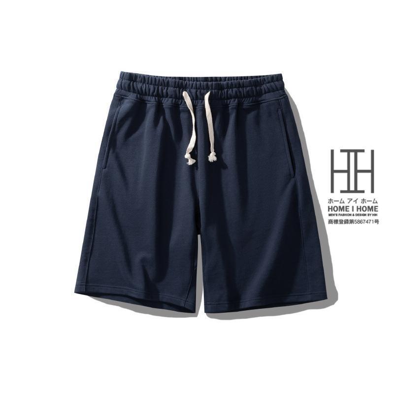 スウェットショーツ　ハーフパンツ　ネイビーXL　  ショートパンツ ハーフパンツ スウェットショーツ メンズ レディース