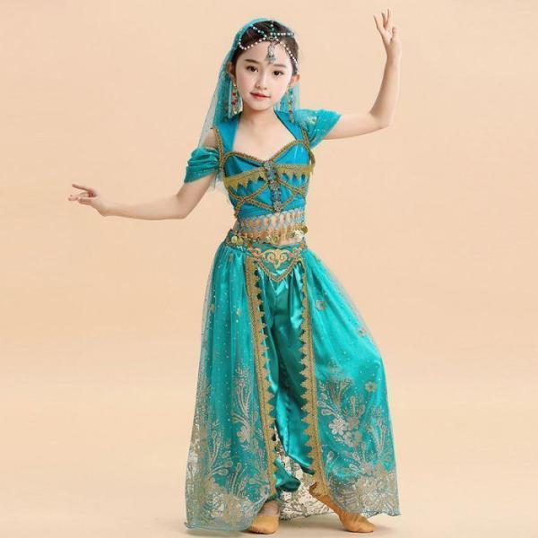 キッズ 子供 ベリーダンス衣装 セットアップ 女の子 舞台ステージ