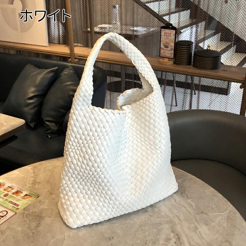 編み込みトートバッグ メッシュトートバッグ トートバッグ レディース