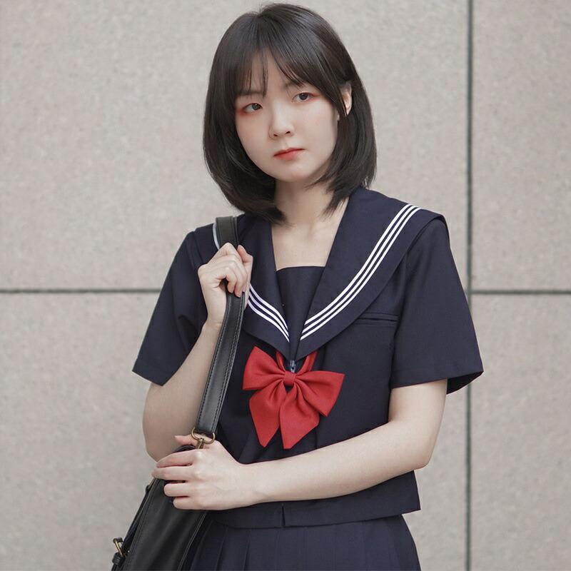 セーラー服 コスプレ JK制服 女子制服 上下セット 大きいサイズ