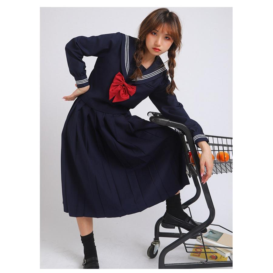 セーラー服 コスプレ JK制服 女子制服 上下セット 大きいサイズ