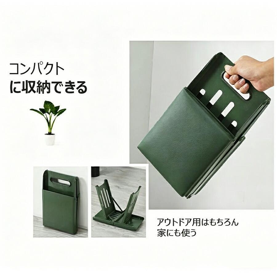 折りたたみ椅子 クッション付 アウトドアチェア キャンプ椅子