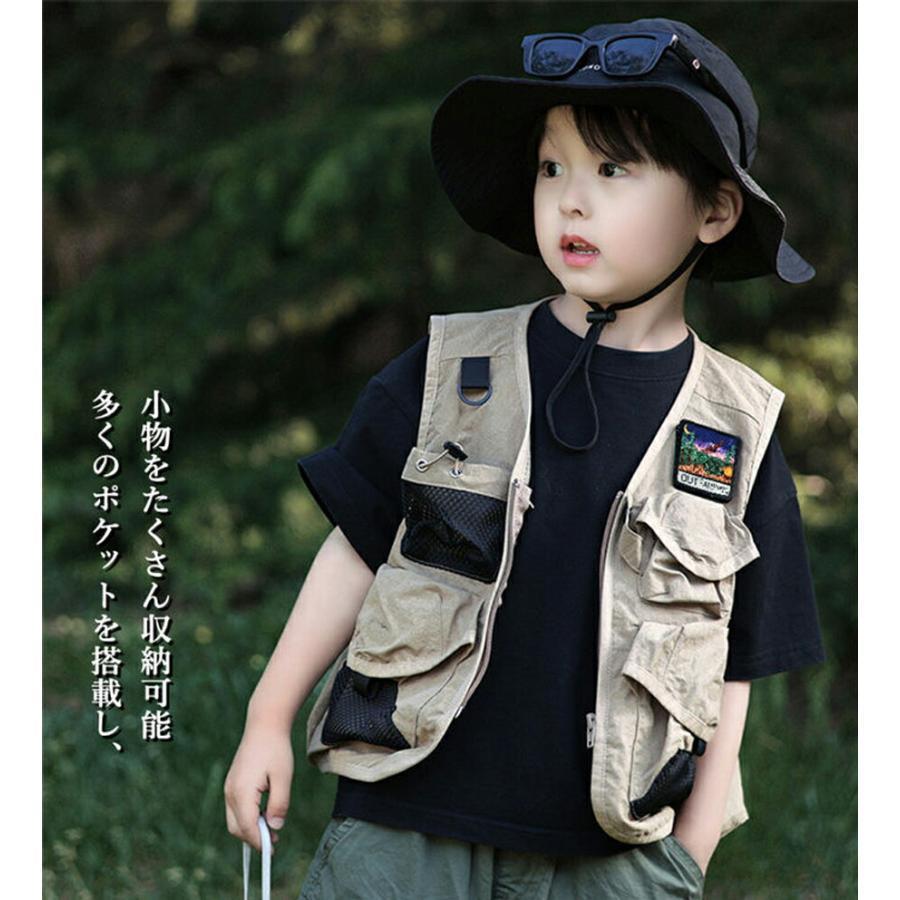 【入手困難】どんベスト　子供サイズ ベスト キッズ 子供服 こども服 ワークベスト 男の子 女の子 衣装