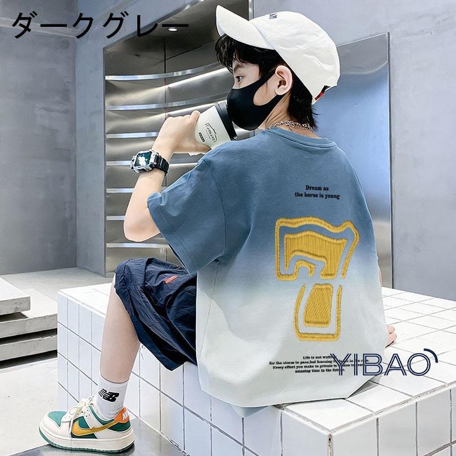 キッズ服 120cm Tシャツ 6点セット 半袖Tシャツ 子供服 キッズ 男の子 ビッグシルエット 細見せ 体型