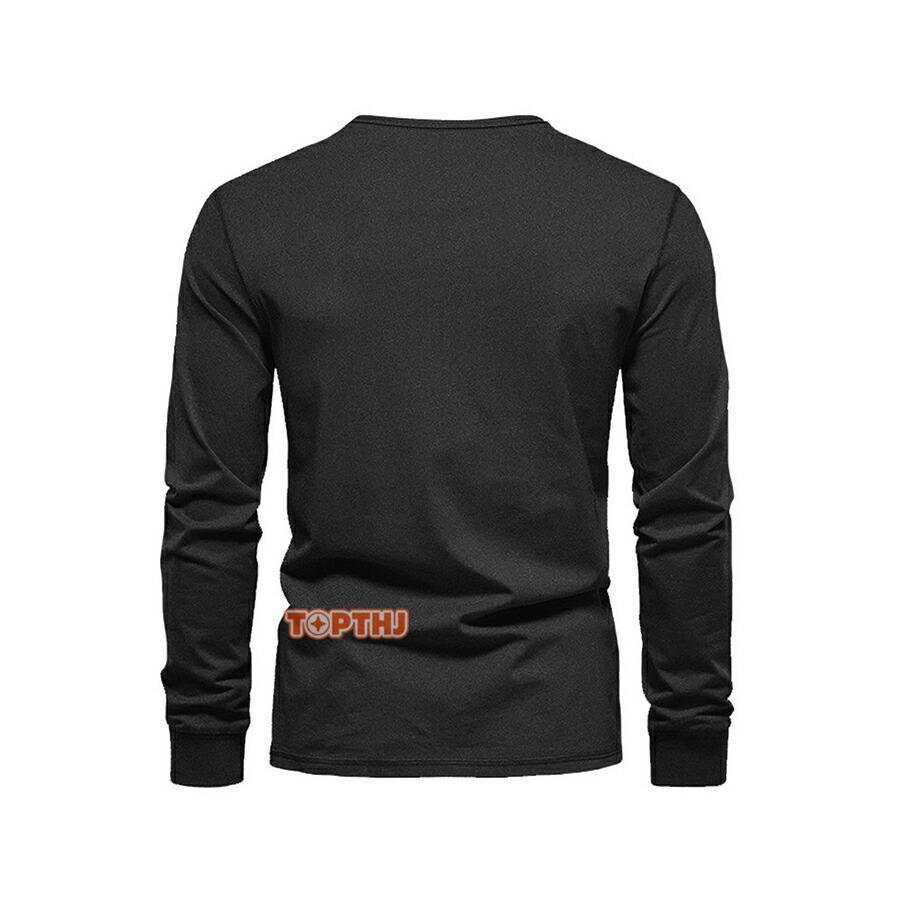 ヘンリーネック Tシャツ 長袖 メンズ 無地 長袖Tシャツ ヘンリーネック