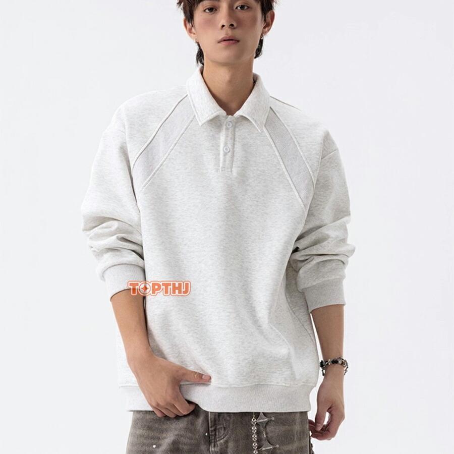 NiziU Tシャツ ポロシャツ　長袖Tシャツ パーカー6種セット メンズ ポロシャツ パーカー 襟付き 使い勝手抜群 長袖 Tシャツ 春 秋