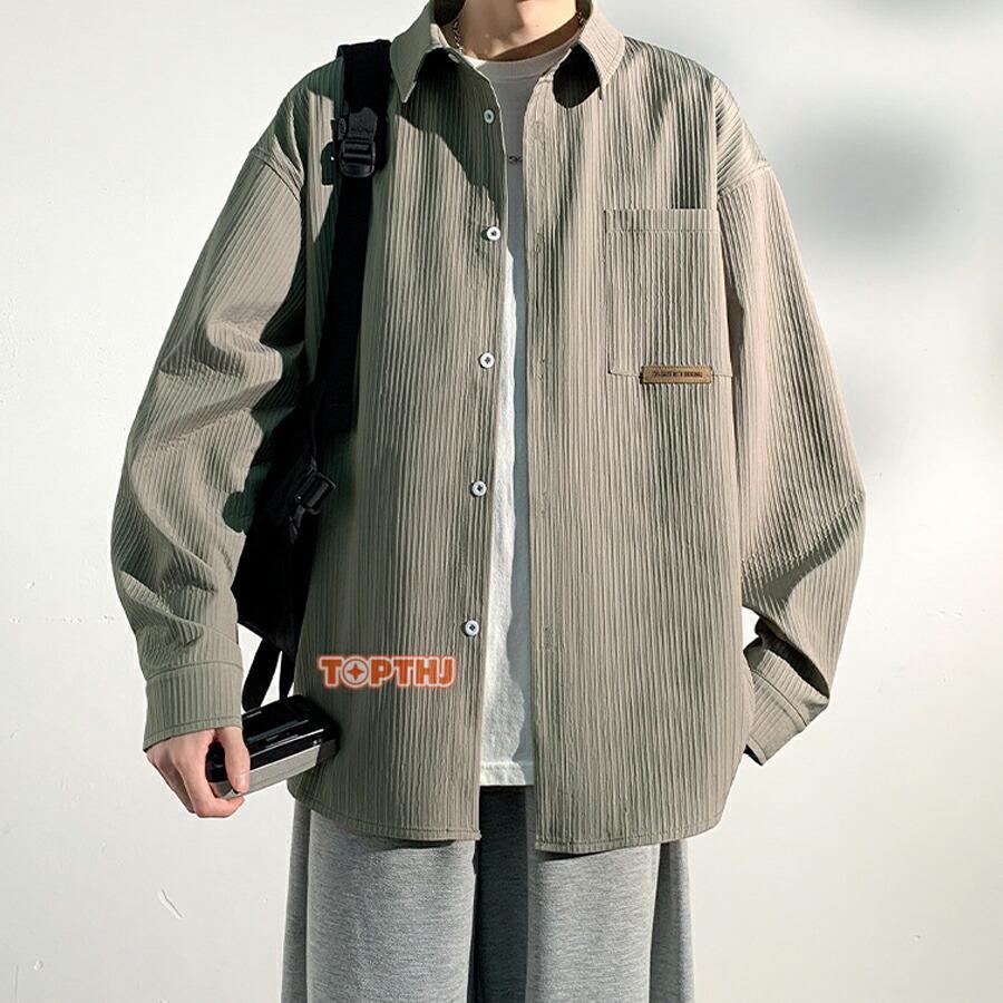 メンズシャツ長袖L.LL まとめ売り　15枚 シャツ メンズ 長袖 春 秋 襟付き 長袖シャツ カジュアル トレンド