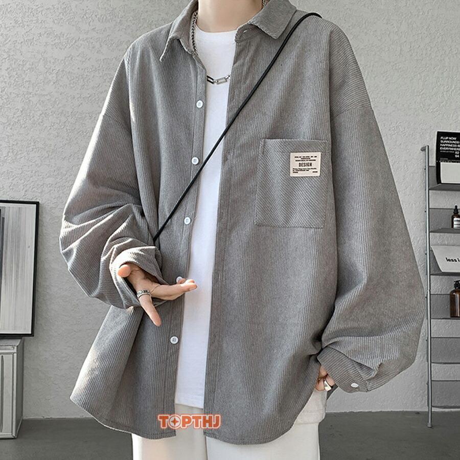 ★新品未使用★ subculture コーデュロイシャツ　3 コーデュロイ シャツ メンズ 長袖シャツ 胸ポケット カジュアルシャツ