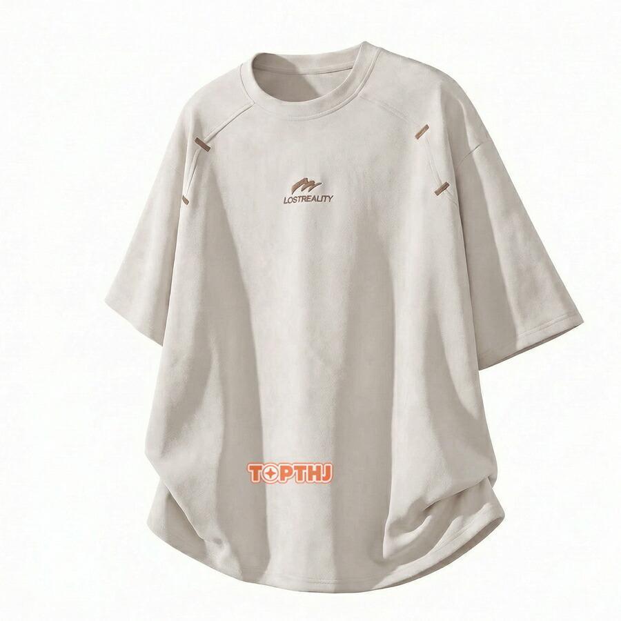 メンズ 半袖 T シャツ 夏服 アメリカンスタイル スポーツ 配色切り替え