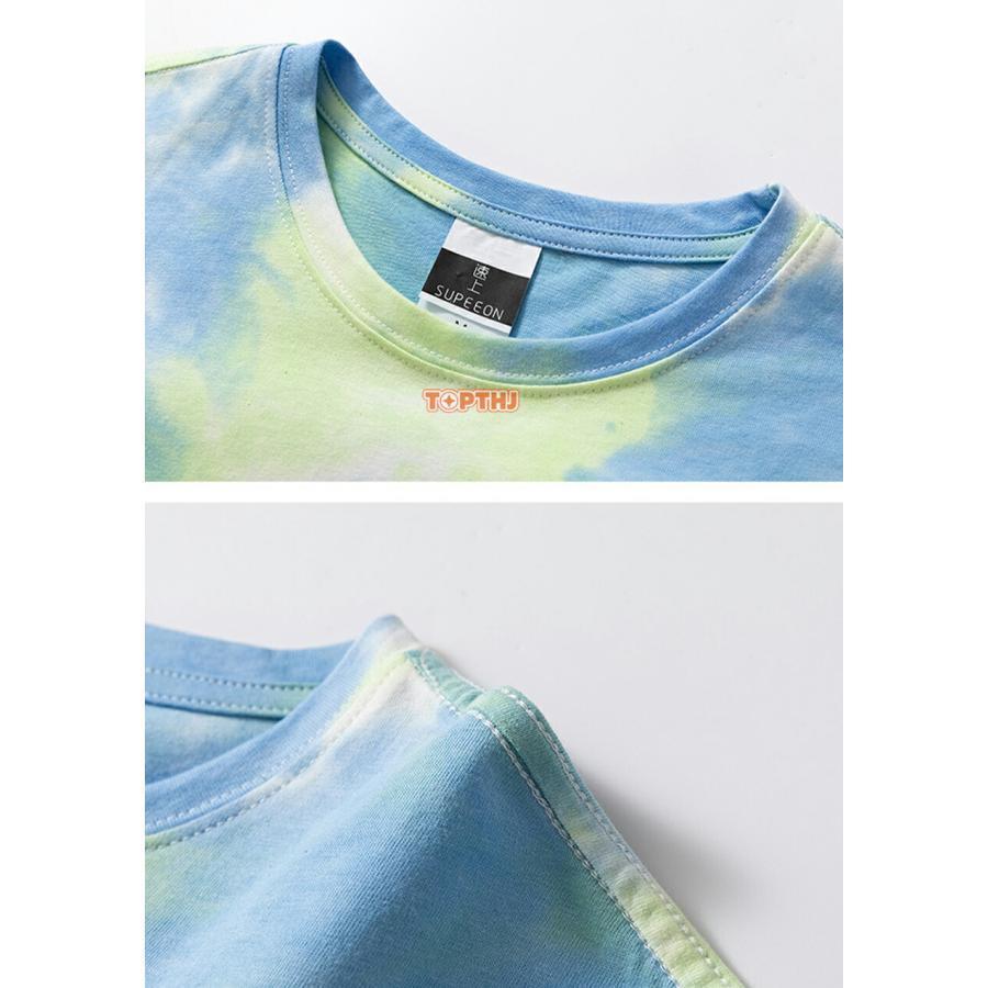 タイダイTシャツ メンズ レディース おしゃれ 半袖タイダイ染め