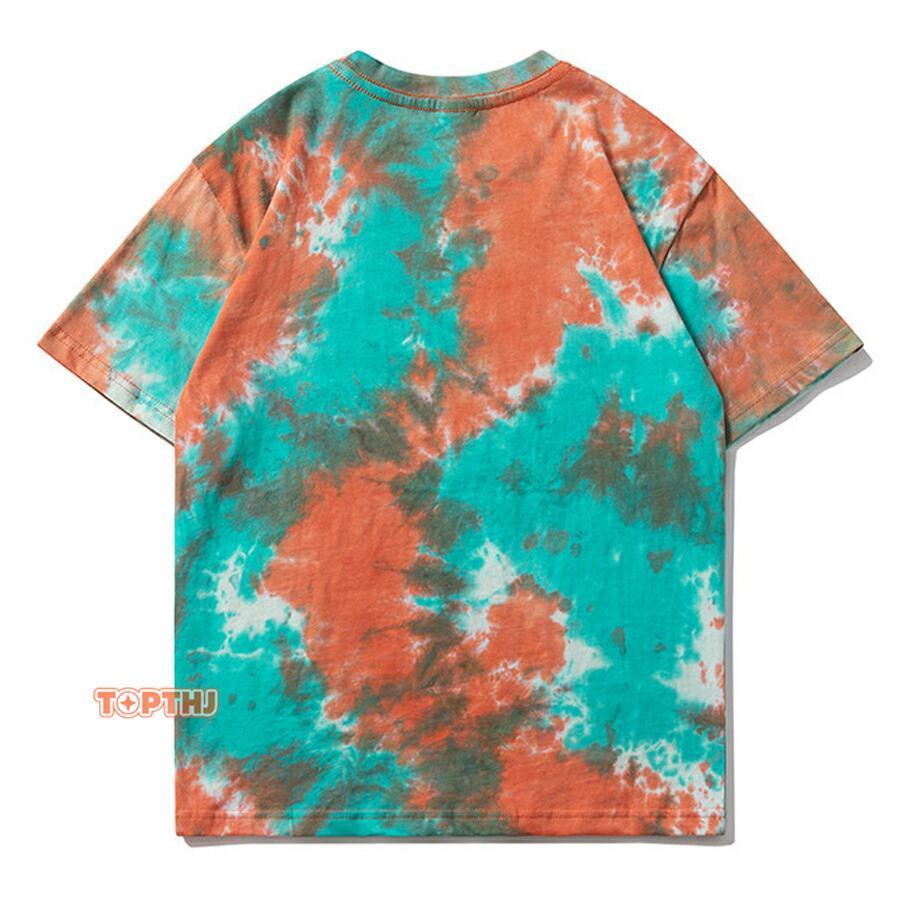 プルート　チェシャ猫　半袖Tシャツ　蓄光　タイダイ染め　2点セット タイダイTシャツ メンズ レディース おしゃれ 半袖タイダイ染め