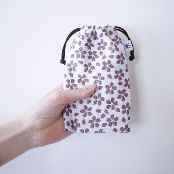 スマートフォン巾着 桜 米織小紋 米沢織 1006 0050 01 鷹山堂ヤフー店 通販 Yahoo ショッピング