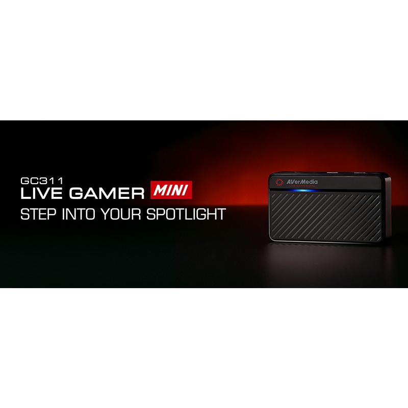 AVerMedia アバーメディア ゲームキャプチャー GC311 Live Gamer MINI ビデオキャプチャー ゲーム配信 ゲーム録画 正規品｜yp-com｜02