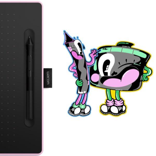 Intuos ワコム ペンタブレット Wacom Medium ワイヤレス CTL-6100WL/P0