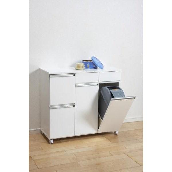 ダストボックス カウンター 4分別 ゴミ箱 ダイニングダストボックス