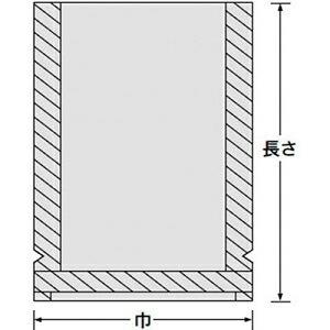 【送料無料】　ナイロンポリ　TLタイプ　18-26　0.07×180×260mm　(100枚)福助工業 真空袋 ナイロンポリ ラミネート 冷凍保存 ボイル 水産加工品 漬物 煮豆 | 福助工業 | 01
