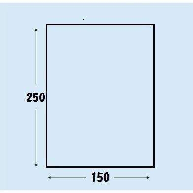 ［送料無料　メーカー直送品］ボードン袋　穴無　♯25　No.8　（5000枚×4ケース）１５０×２５０ｍｍOPP　ボードン　8号　野菜袋　防曇