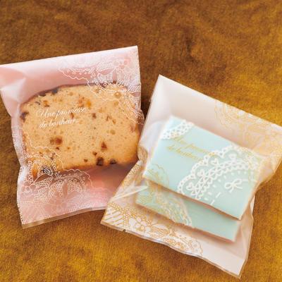 エレガントスイーツパック EGS-OB3 20枚 脱酸素剤対応 ラッピング プレゼント 菓子用品 お菓子袋 バレンタイン かわいい クッキー 小物 雑貨 |  | 01