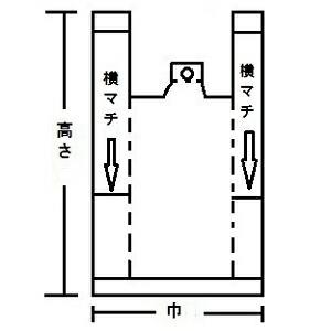 さくらレジバッグ M SKR-M 100枚 レジ袋 柄袋 かわいい ラッピング プレゼント ビニール袋 手提げ袋 |  | 02