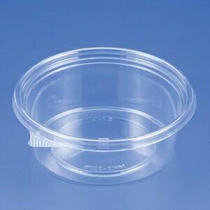 クリーンカップ ＭＰ１３-３２０Ｂ　蓋付【リスパック】127パイ×44mm(50枚) 食品容器 透明容器 丸カップ 使い捨て容器 デザート容器 | リスパック | 01