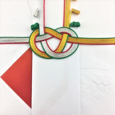 金封　中チリ　赤（1枚)　祝儀袋/お祝い/のし袋/ |  | 01