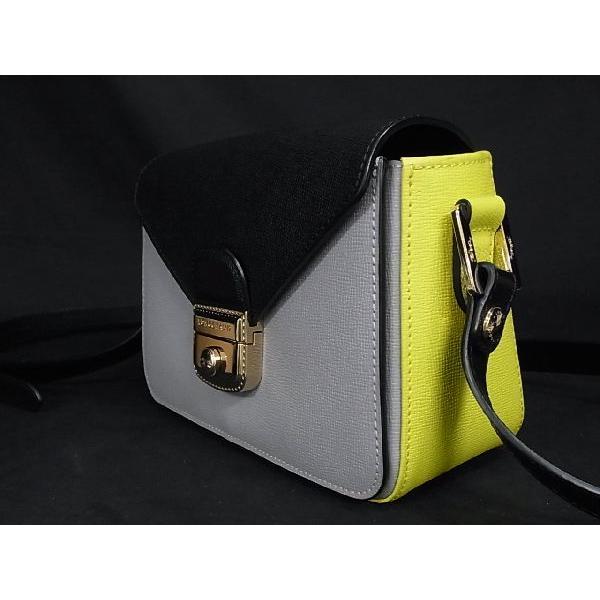 ■新品同様■ LONGCHAMP ロンシャン クロスボディ ショルダーバッグ 斜め掛けかばん レディース グレー系×ブラック系 AL4203 LONGCHAMP（ロンシャン） □新品同様□ クロスボディ ショルダーバッグ