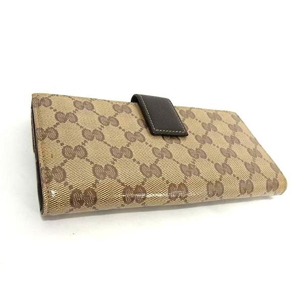 [極美品] GUCCI グッチ GGクリスタル PVC 長財布 ゴールド金具 GUCCI（グッチ） GUCCI GGクリスタル 二つ折り 長財布 GG柄 長財布