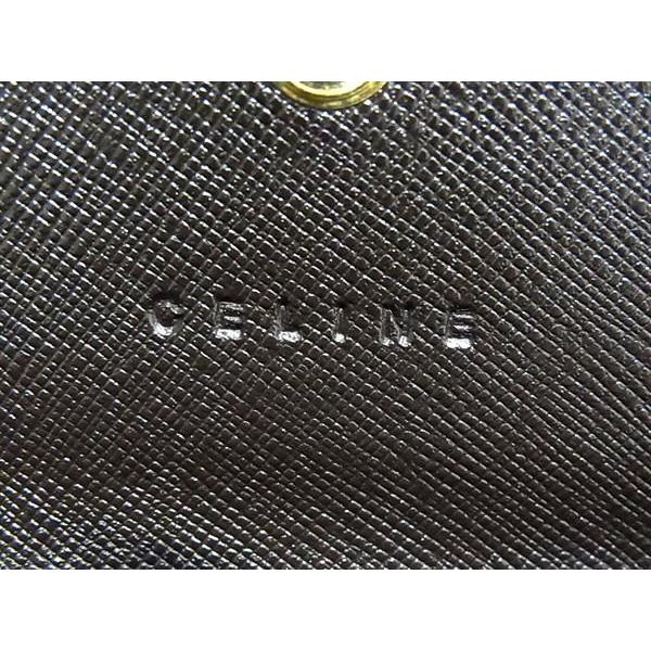 CELINE □新品同様□ セリーヌ マカダム柄 PVC 三つ折り 財布 