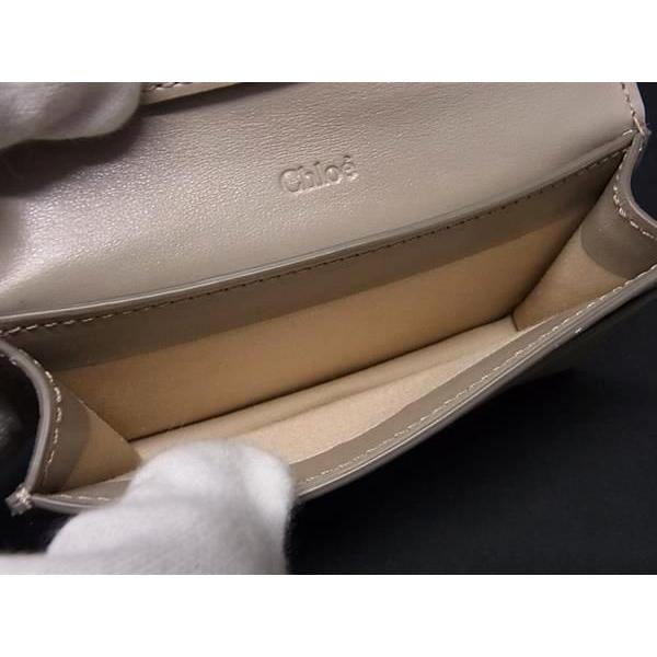 □新品同様□ Chloe クロエ レザー カードケース カード入れ 名刺入れ