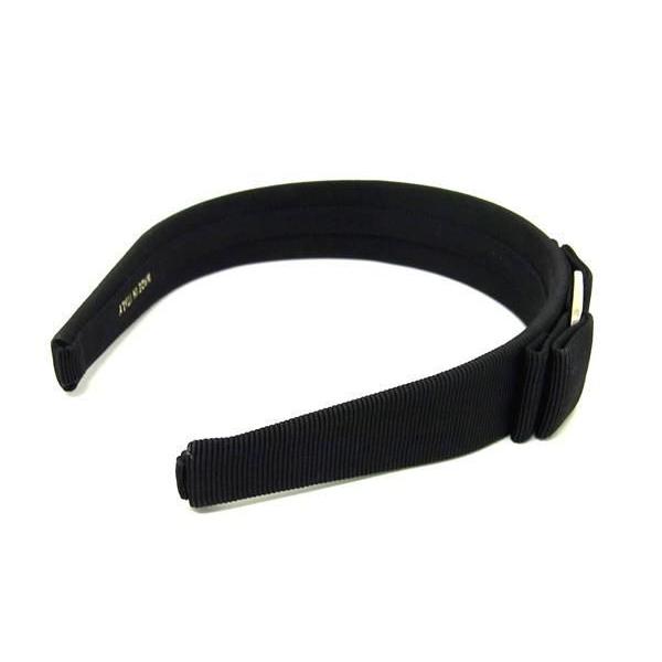フェラガモ ヴァラリボン カチューシャ ヘアアクセサリー キャンバス ブラック FERRAGAMO □新品□未使用□ Salvatore Ferragamo フェラガモ