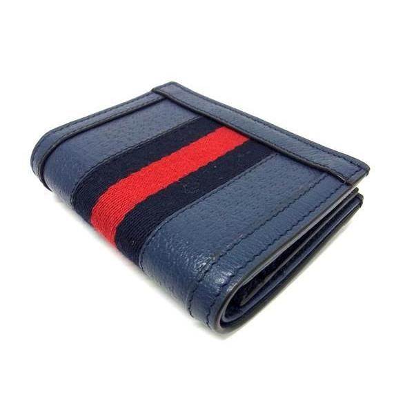 GUCCI □極美品□ グッチ 523155 オフィディア GGマーモント レザー 二 