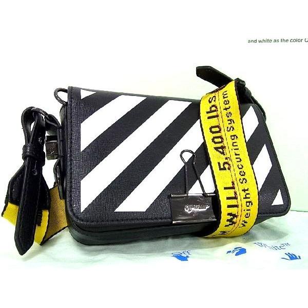 【新品同様】Off White オフホワイト　クロスボディバック 楽天市場】Off-White オフホワイト CROSSBODY FLAP BAG クロスボディ