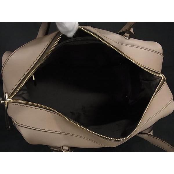 ■極美品■ TODS トッズ Dスタイリング レザー 2WAY ショルダーバッグ ハンドバッグ 肩掛けかばん レディース グレージュ系 AU3022 TOD'S（トッズ） □極美品□ TODS Dスタイリング レザー 2WAY