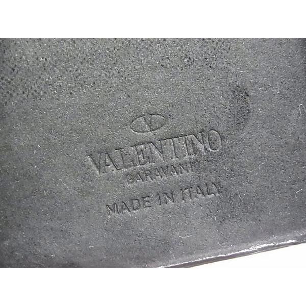 ■美品■ VALENTINO GARAVANI ヴァレンティノ ガラヴァーニ レザー iPhone13 Pro対応 アイフォンケース スマホケース ブラック系 AU7732 | VALENTINO GARAVANI | 02