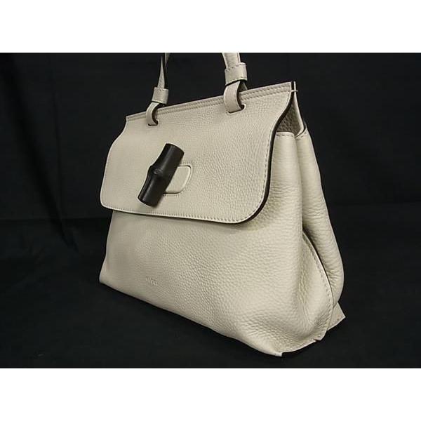 GUCCI（グッチ） □新品同様□ バンブー デイリー レザー 2WAY